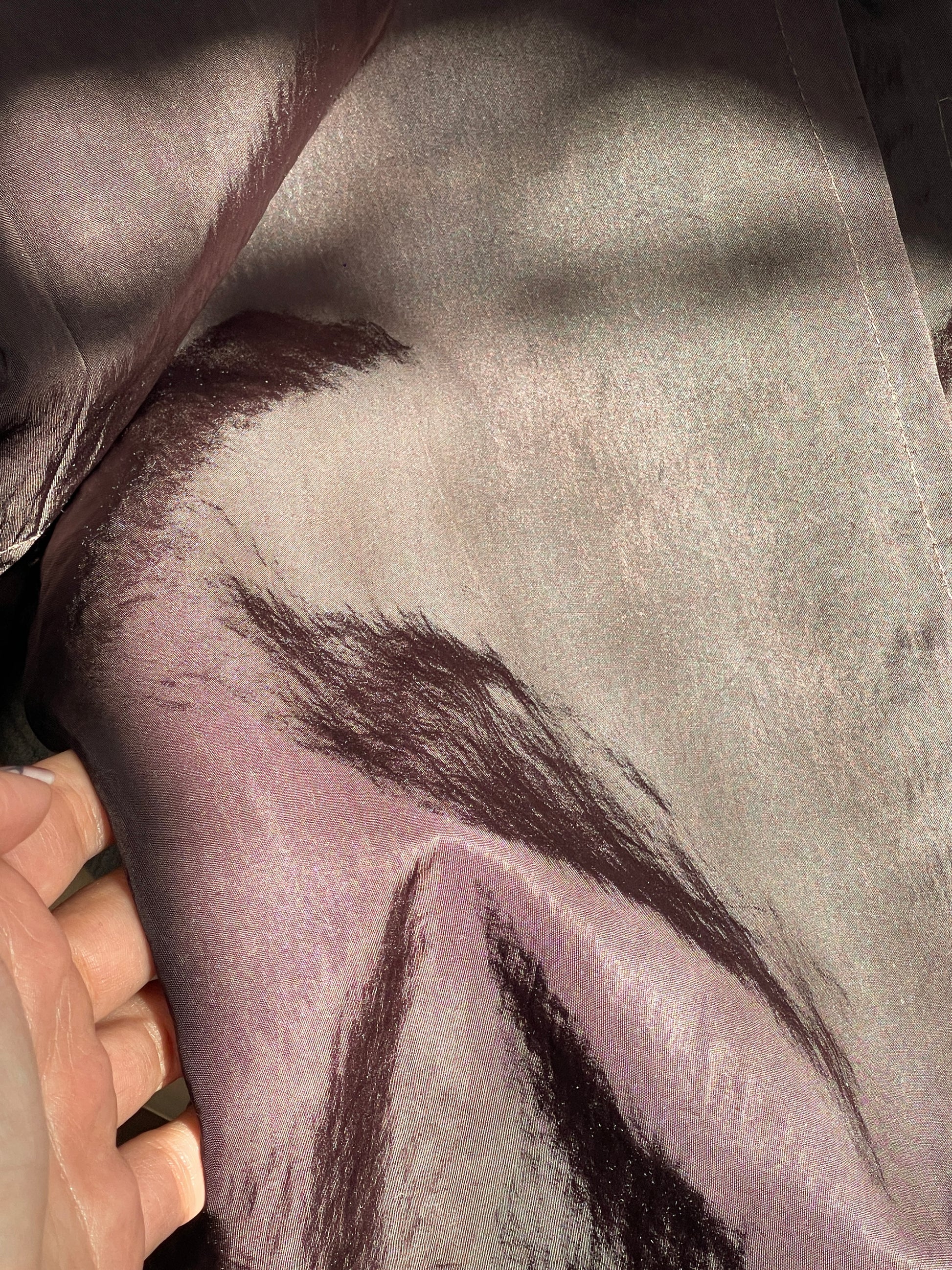 PAREÔ SKIRT / brown nylon