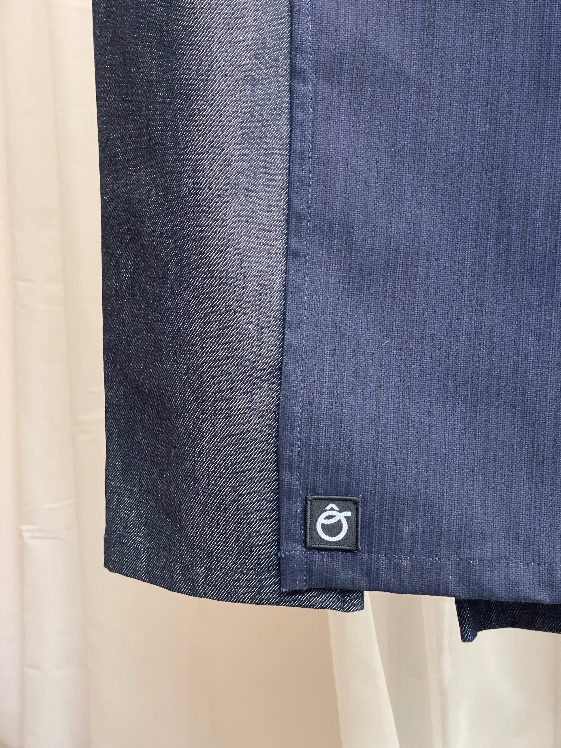 PAREÔ SKIRT / Ôriental denim