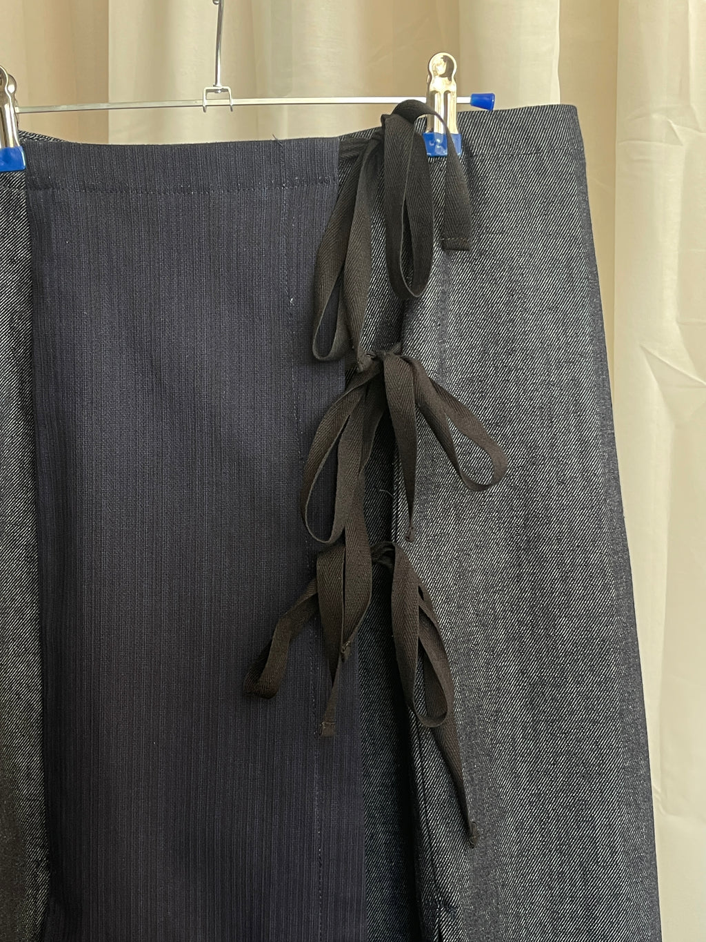 PAREÔ SKIRT / Ôriental denim