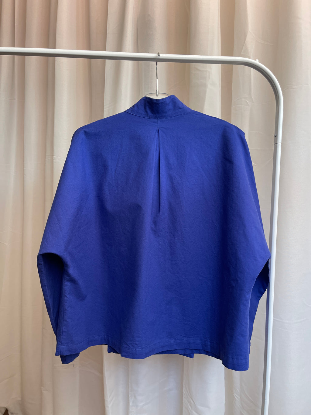 KIMÔ SHIRT / blue cotton