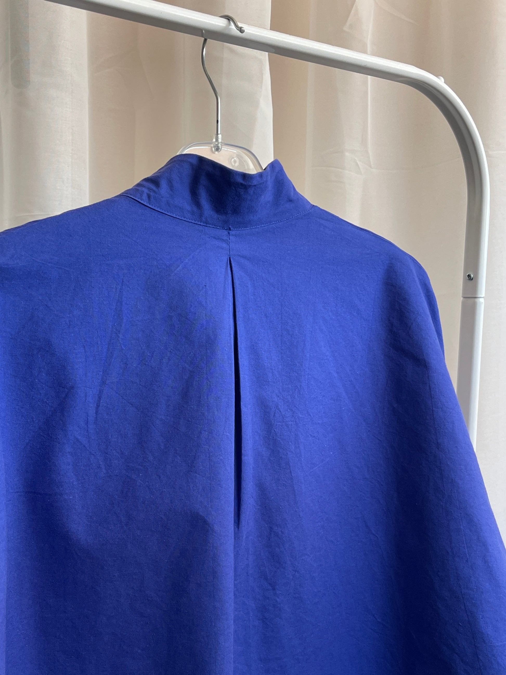 KIMÔ SHIRT / blue cotton